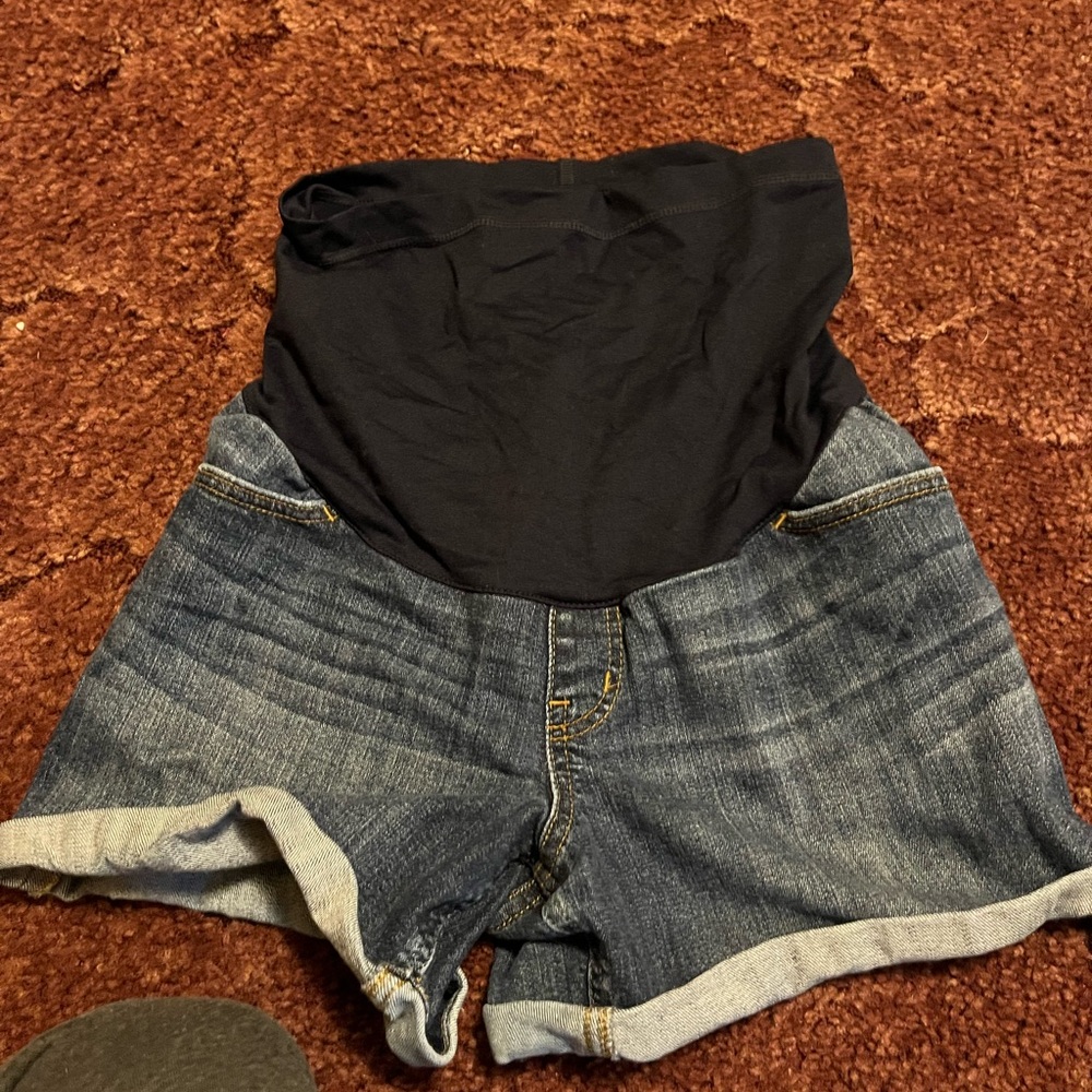 Women's Maternity Denim Shorts